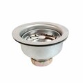 Thrifco Plumbing 3-1/2 Inch Double Cup Kitchen Sink Strainer Assembly 4401416